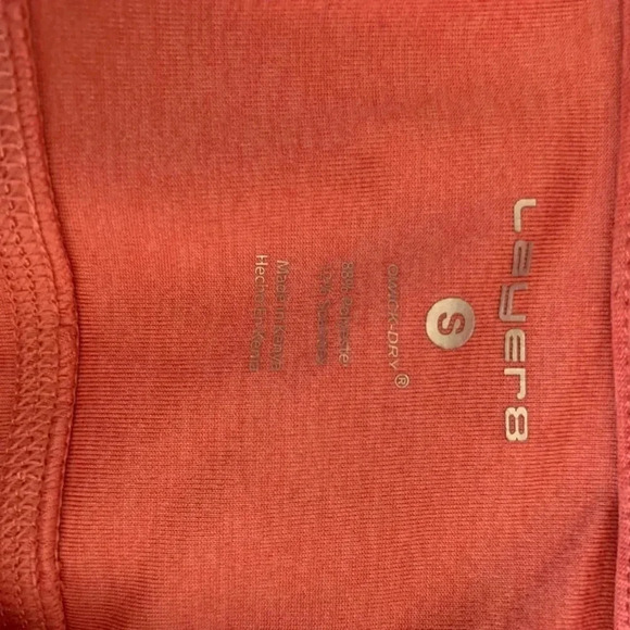 LAYERS 8 Qwick dry women's pink size small have zip pullover long sleeve - Picture 6 of 8